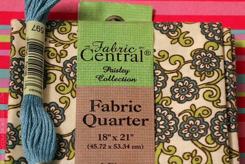 Fat Quarter & Embroidery Thread