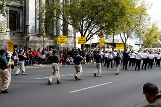 The Anzac Day march 2013