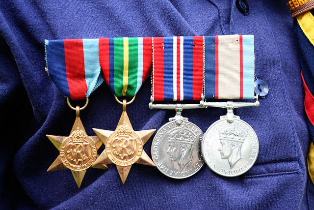 Uncle Alf's medals