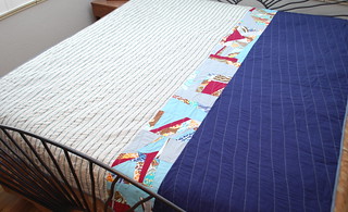 Feather Bed Quilt (back)