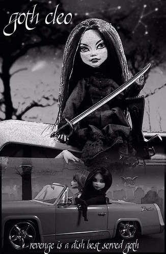 Goth Cleo Movie Poster... by DollsinDystopia