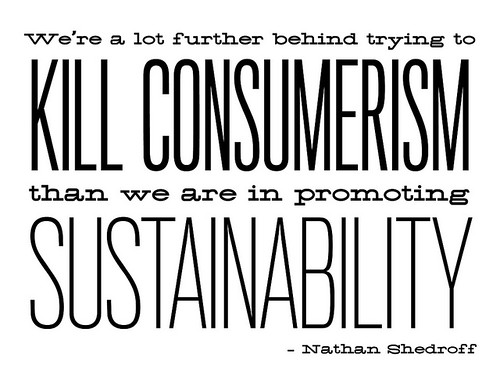 consumerism sustainability