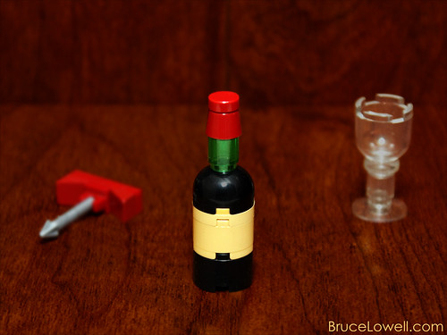 LEGO Wine Bottle