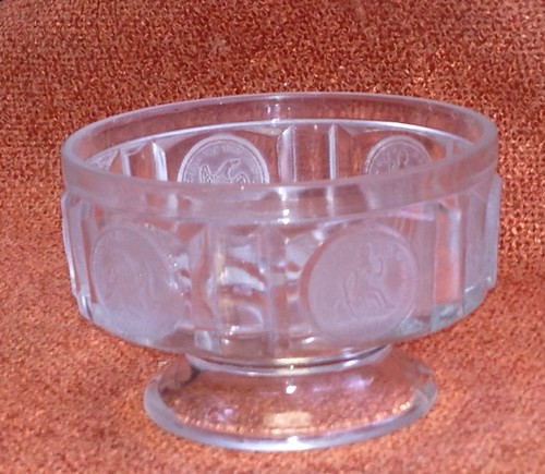 Coin Sauce Dish with Liberty Seated Coin design