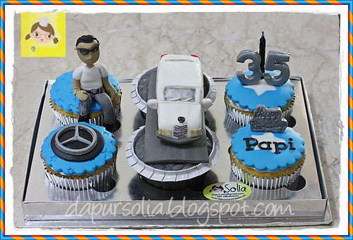 Cupcake Mobil Mewah