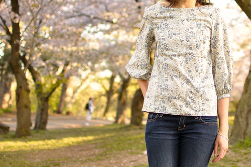 Mathilde Blouse in Liberty