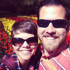 We took in miles of flowers (and tourists) today at Keukenhoff gardens.