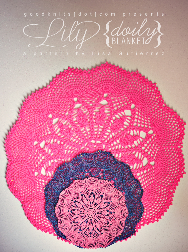 crochet: lily doily blanket