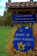 Le jardin du Bois Marquis.
