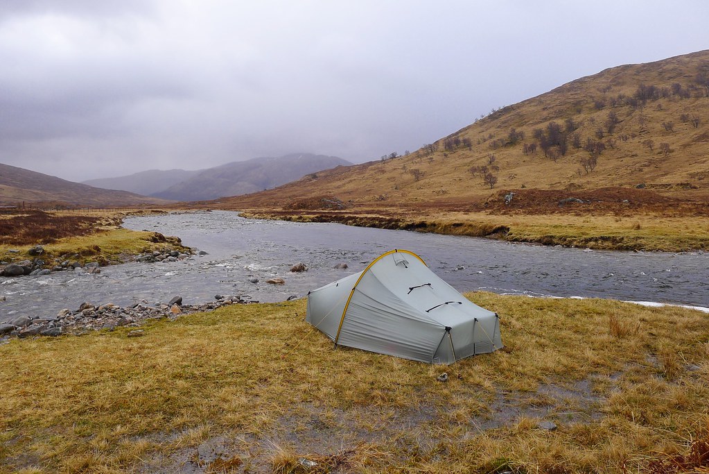 Wild Camping by the Scaddle