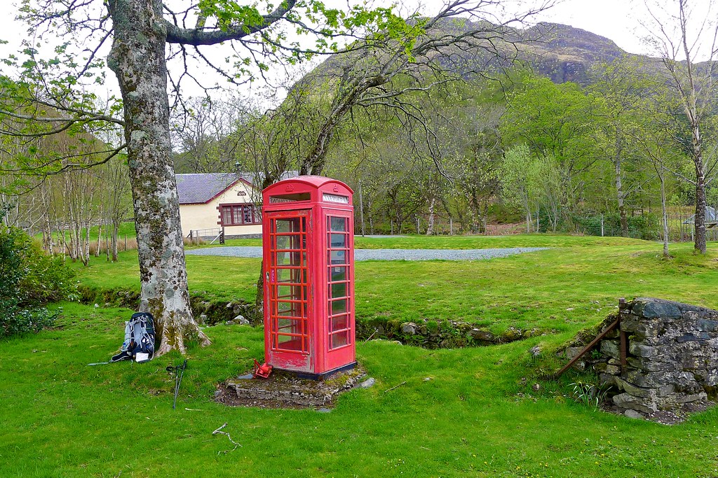 Public telephone in Killilan