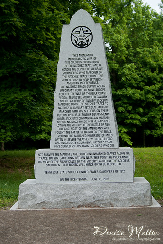 Natchez Trace: 1812 Memorial