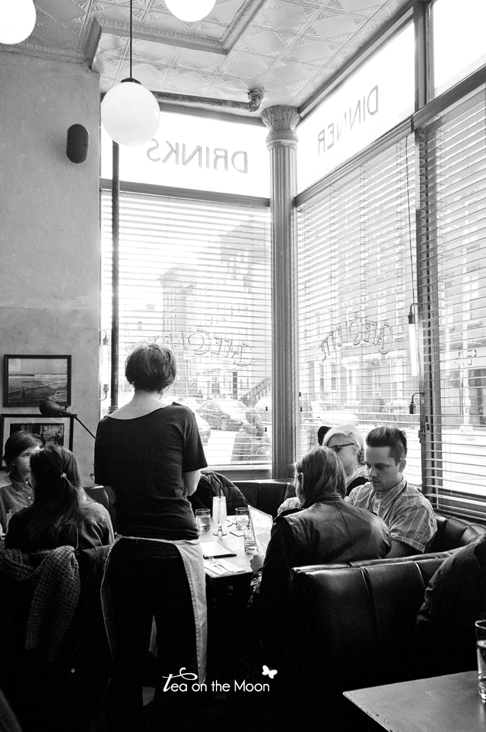 Cafe Colette Williamsburg Brooklyn New York bw