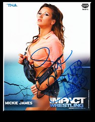 Autographed P-Numbered Official TNA IMPACT WRESTLING Promo Photos 