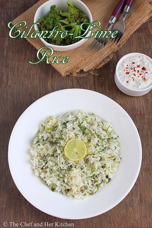 chipotle style cilantro lime rice