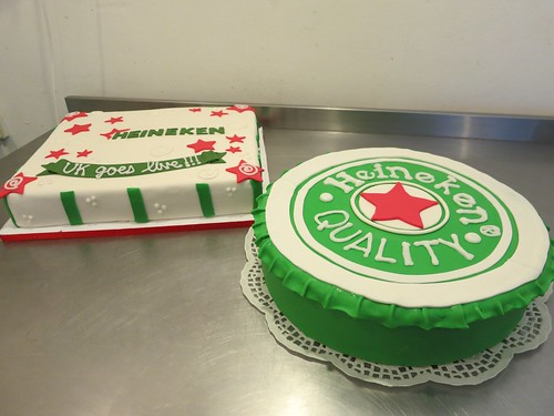 Heineken Cakes by CAKE Amsterdam - Cakes by ZOBOT