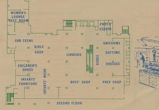 Robertson's Second Floor Map