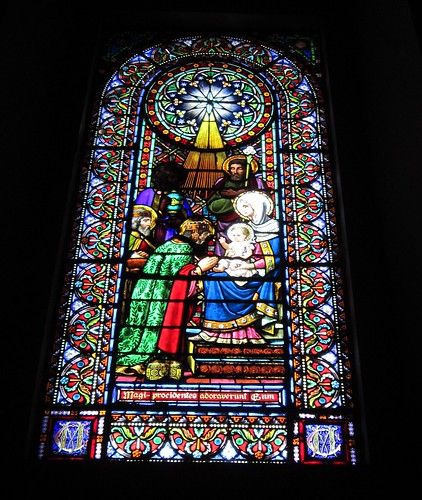 モンセラットの教会のステンドグラス by Poran111