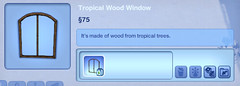 Tropical Wood Window