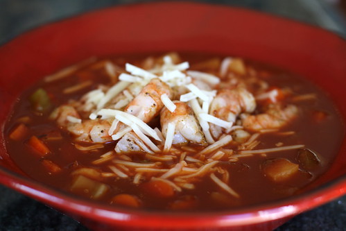 Enchilada Shrimp Soup