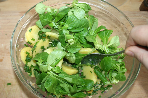 39 - Feldsalat addieren / Add field salad