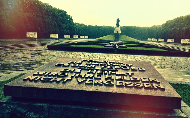O Memorial Soviético do Treptower Park