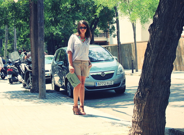 look shorts ante + gris