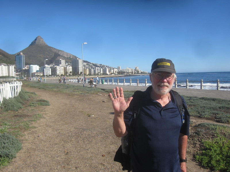 Cape Town South Africa Beach Guy