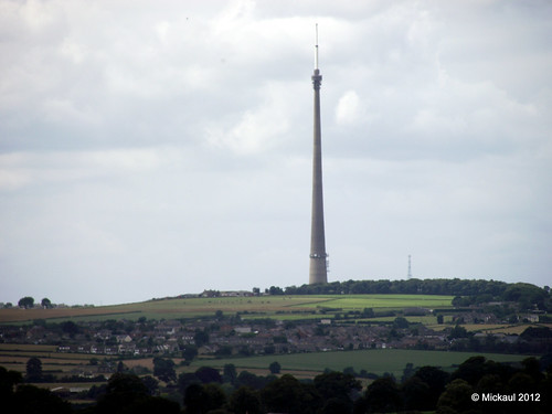 Mast on Emley Moor, Huddersfield by Mickaul