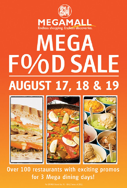 SM Megamall Food Sale Aug 2012
