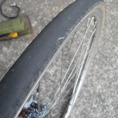 First flat on this tire, after ~2500 miles of service