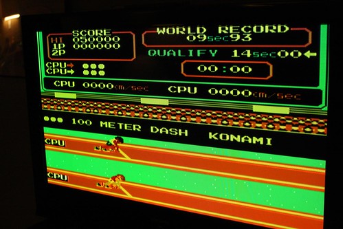 Konami Track & Field 100 Meter Dash (NES)
