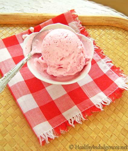 Instant Strawberry Ice Cream (Low Carb)