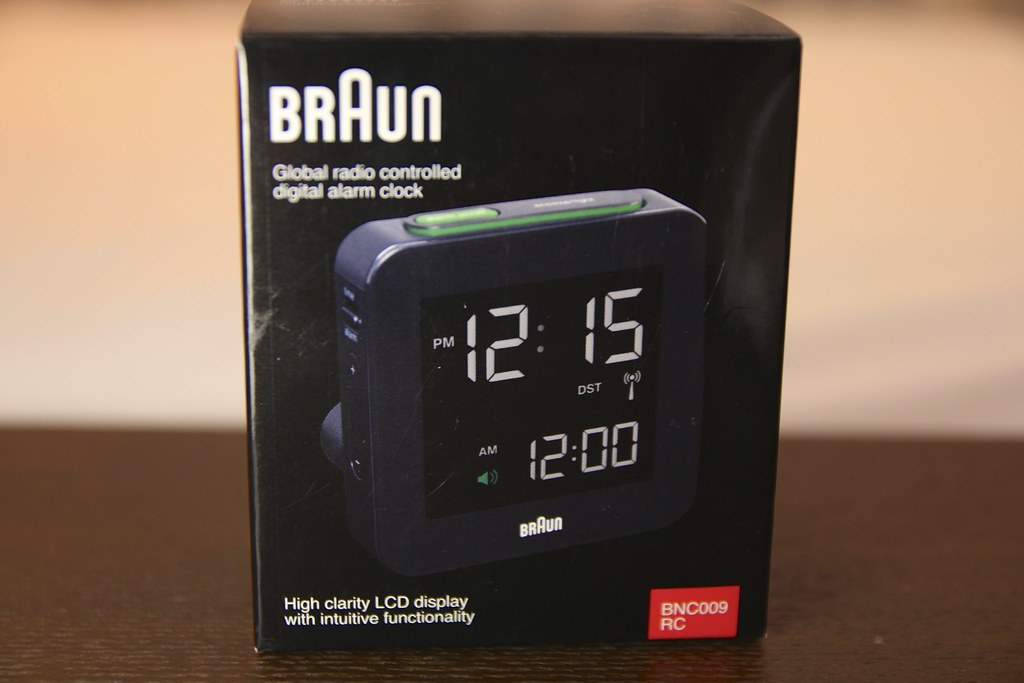 BRAUN Digital Clock BNC009