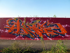 Lakeside graffiti