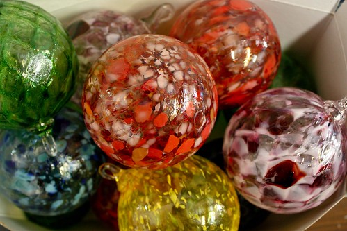 Glass Ornaments at the Redmond School of Glass