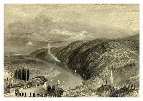 008-Caudebec-Wanderings by the Seine (1834)- Joseph Mallord William Turner