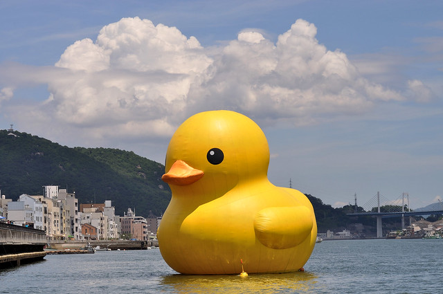 Rubber Duck in Onomichi