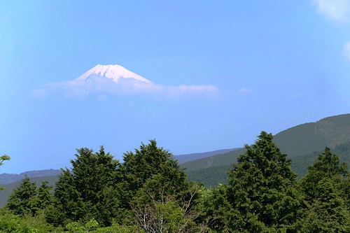 Mt. Fuji in the sky