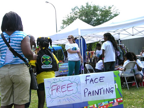 Carifest 2012 free face painting