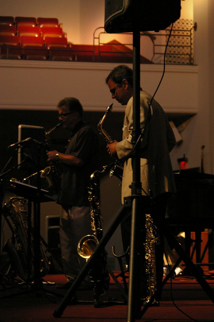 Dueling Saxophones