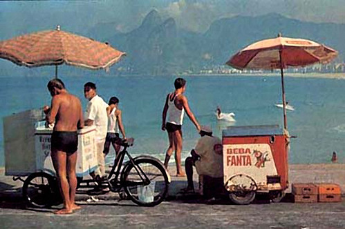 1968-FANTA-CART--ARPOADOR-BEACH-IPANEMA-RIO-DE-JANEIRO by roitberg