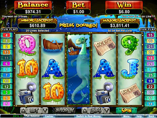 Loch Ness Loot Slot Free Games Feature