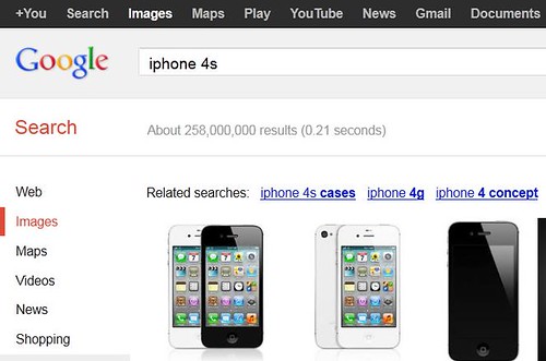 iPhone 4S Image Search