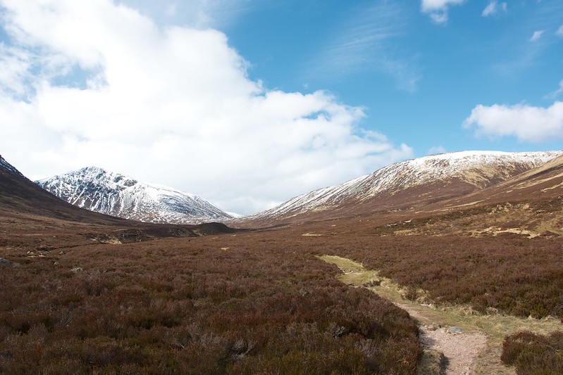 The hills of the Lairig an Laoigh