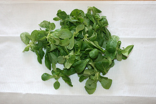 25 - Salat trocken schütteln / Dry salad