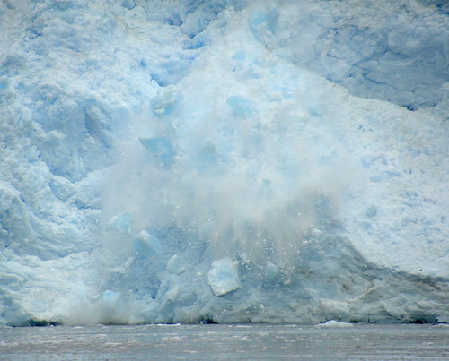 Meares Glacier Calving by RV Bob