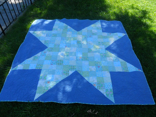 North Star, quilted