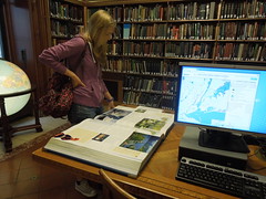 12 08 15 NY Public Library - Map room atlas