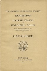 ANS 1914 Colonial Coin Exhibit catalog